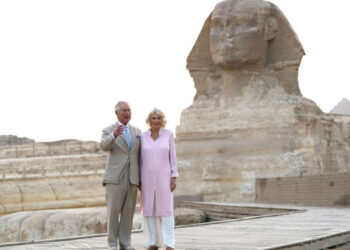 Charles et Camilla en Egypte