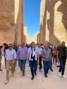 "Louxor ... Allée des Béliers", derniers préparatifs 1 - Le Progrès Egyptien