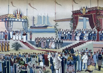 Il y a 152 ans, l’eau coulait dans le Canal de Suez