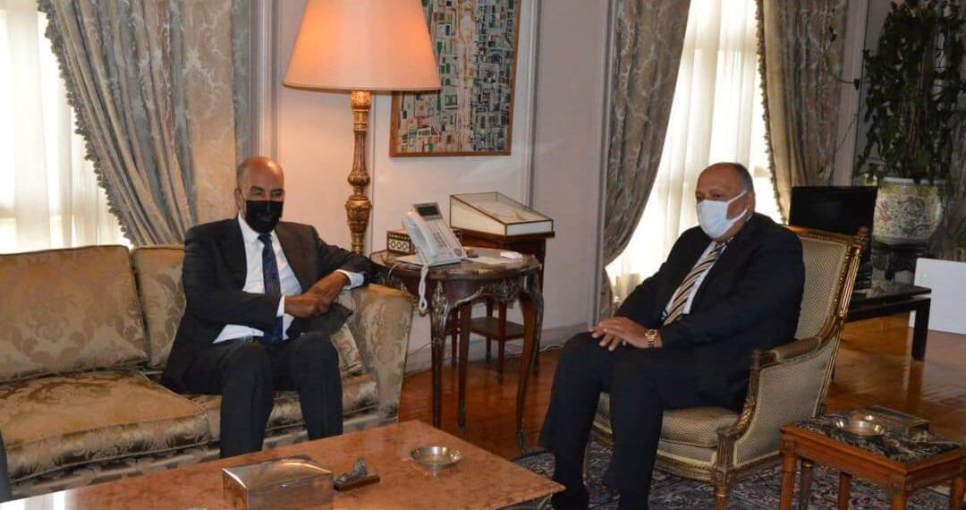 Choucri s'entretient avec le vice-président du Conseil présidentiel libyen 2 - Le Progrès Egyptien Choucri s'entretient avec le vice-président du Conseil présidentiel libyen 1 - Le Progrès Egyptien