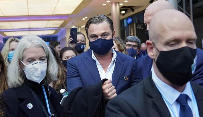 Leonardo DiCaprio à Glasgow pour la COP26 1 - Le Progrès Egyptien