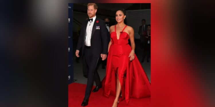 Meghan, flamboyante au bras de Harry pour un gala new-yorkais 1 - Le Progrès Egyptien