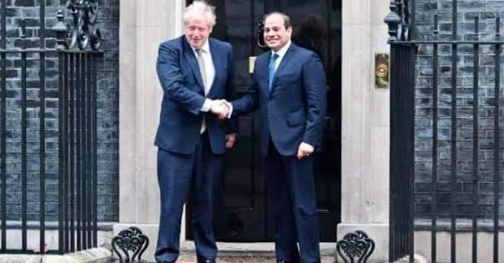 COP26 : Johnson contacte le président Al-Sissi   1 - Le Progrès Egyptien