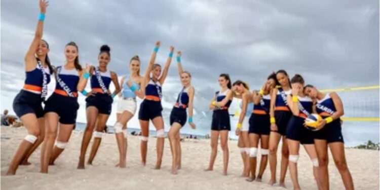 Les Miss s’affrontent au volley-ball 1 - Le Progrès Egyptien