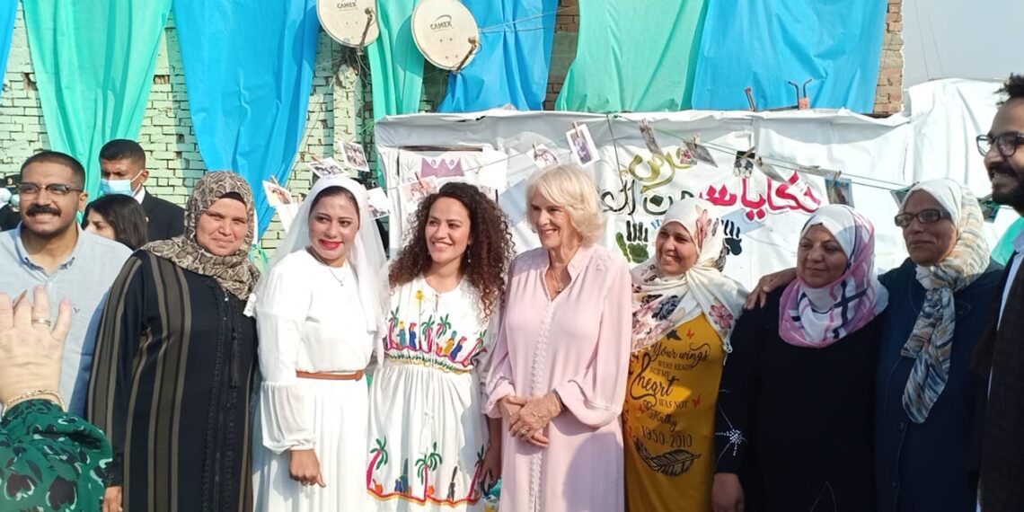 La duchesse de Cornouailles à “Ezbet Khaïrala” 2 - Le Progrès Egyptien La duchesse de Cornouailles à “Ezbet Khaïrala” 1 - Le Progrès Egyptien