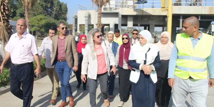 Une délégation de l’UE visite deux sociétés d’eau potable 1 - Le Progrès Egyptien