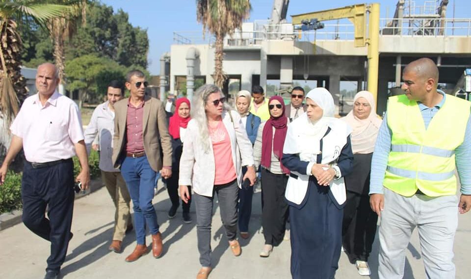 Une délégation de l’UE visite deux sociétés d’eau potable 1 - Le Progrès Egyptien