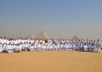 Les hôtes de la Coupe des Confédérations et de Master Karaté aux Pyramides