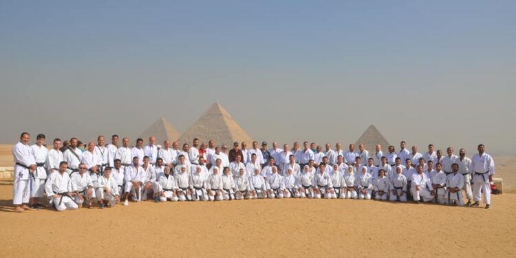 Les hôtes de la Coupe des Confédérations et de Master Karaté aux Pyramides 1 - Le Progrès Egyptien