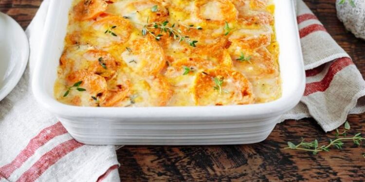Gratin de patates douces 2 - Le Progrès Egyptien Gratin de patates douces 1 - Le Progrès Egyptien