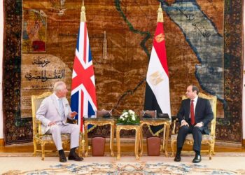 Le Prince de Galles en Egypte