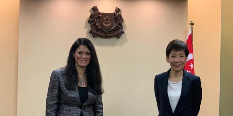 Entretien égypto-singapourien sur les futures opportunités de coopération bilatérale 1 - Le Progrès Egyptien