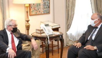 Choucri rencontre l’envoyé spécial de l’ONU au MO