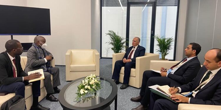 Le ministre de l'eau examine avec ses homologues algérien, ougandais, angolais et sierra-léonais le renforcement de la coopération  1 - Le Progrès Egyptien