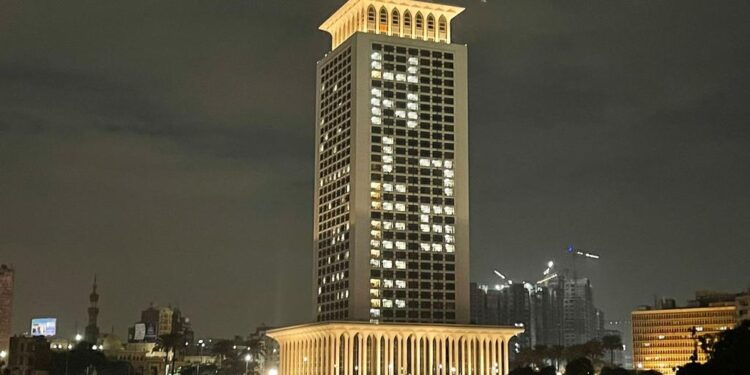 UNICEF : Le ministère des Affaires étrangères s'illumine (Photos) 1 - Le Progrès Egyptien