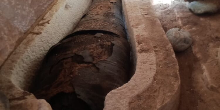 Découverte de deux tombes à Minya 2 - Le Progrès Egyptien Découverte de deux tombes à Minya 1 - Le Progrès Egyptien