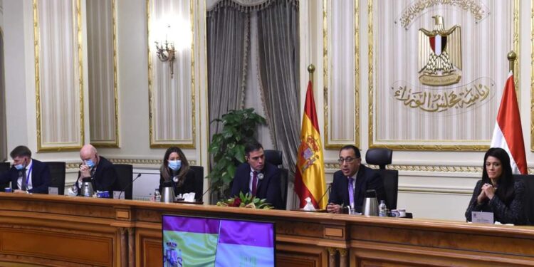 Pourparlers entre les Premiers ministres égyptien et espagnol sur le renforcement de la coopération bilatérale 2 - Le Progrès Egyptien Pourparlers entre les Premiers ministres égyptien et espagnol sur le renforcement de la coopération bilatérale 1 - Le Progrès Egyptien