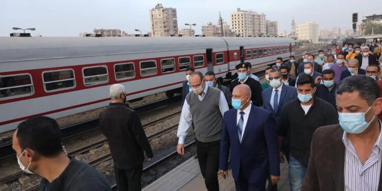 Gare Ramsès : Suivi de la qualité des services fournis aux passagers 1 - Le Progrès Egyptien