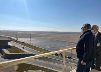 Inspection des aéroports de Sohag et Assiout