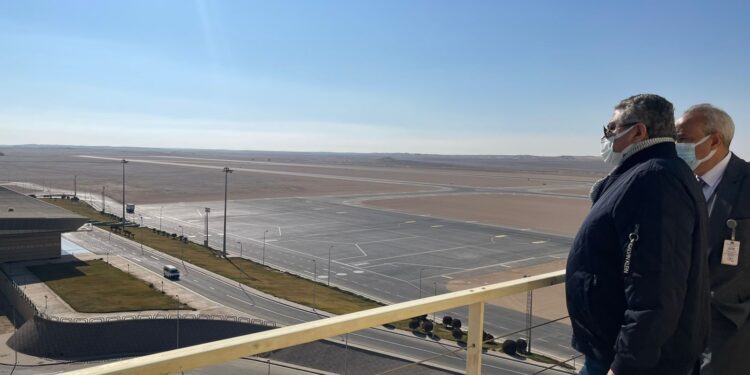 Inspection des aéroports de Sohag et Assiout 1 - Le Progrès Egyptien