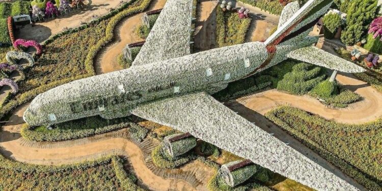 L’incontournable jardin de Dubaï 1 - Le Progrès Egyptien