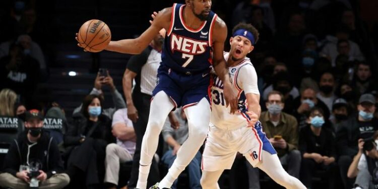 NBA : Kevin Durant porte des Nets diminués par le Covid face aux Sixers 1 - Le Progrès Egyptien