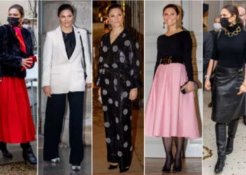 Victoria de Suède, retour  sur tous ses looks à Paris