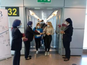 Arrivée des premiers vols suédois Novair à l'aéroport d'Hurghada 4 - Le Progrès Egyptien Arrivée des premiers vols suédois Novair à l'aéroport d'Hurghada 3 - Le Progrès Egyptien