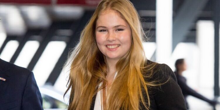 La princesse Catharina-Amalia des Pays-Bas - La famille royale des Pays-Bas au Jumping International dAmsterdam 2019 aux Pays-Bas, le 27 janvier 2019