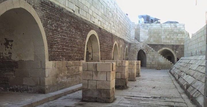 Rachid-Intempéries : Retrait des eaux accumulées dans le Fort de Qaïtbay 1 - Le Progrès Egyptien