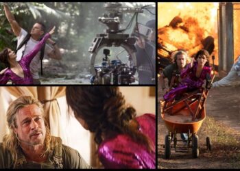“The Lost City” : Brad Pitt a été convaincu par Sandra Bullock et… sa coiffeuse