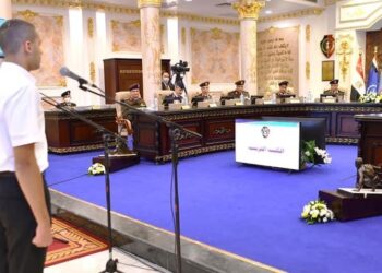 Al-Sissi assiste aux tests d’admission des postulants aux collèges militaires