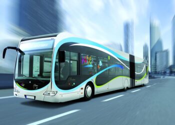 Des bus électriques lors de la COP27
