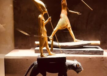 Toutankhamon aussi au Forum Mondial de la  Jeunesse (FMJ)