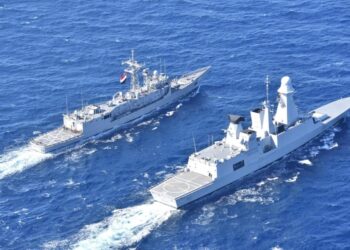 Les Marines égyptienne et française mènent un exercice naval conjoint en Mer Rouge