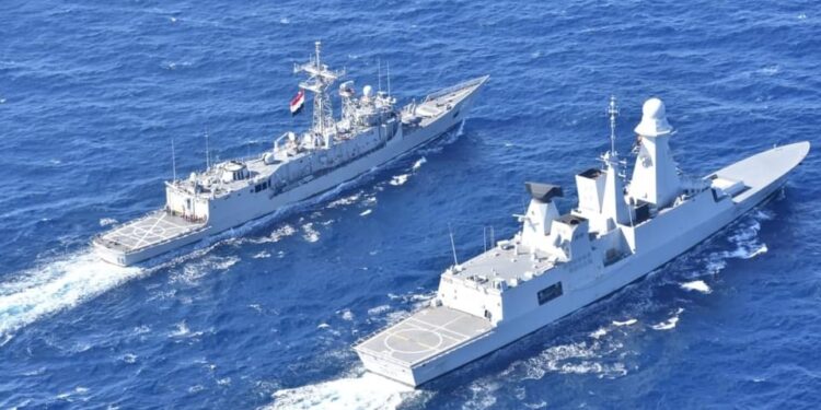 Les Marines égyptienne et française mènent un exercice naval conjoint en Mer Rouge 2 - Le Progrès Egyptien Les Marines égyptienne et française mènent un exercice naval conjoint en Mer Rouge 1 - Le Progrès Egyptien