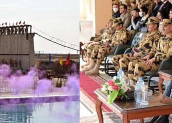 Une visite pour des jeunes égyptiens étudiant à l’étranger au quartier général des Forces spéciales