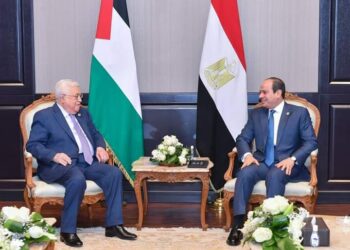 Al-Sissi reçoit son homologue palestinien