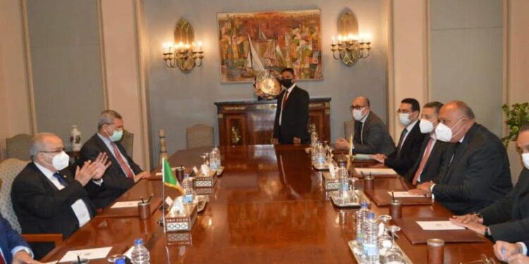 Choucri et son homologue algérien se disent fiers du niveau distingué des relations bilatérales 2 - Le Progrès Egyptien Choucri et son homologue algérien se disent fiers du niveau distingué des relations bilatérales 1 - Le Progrès Egyptien