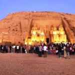 Abou Simbel : Tombée perpendiculaire du soleil sur le visage de Ramsès II 5 - Le Progrès Egyptien