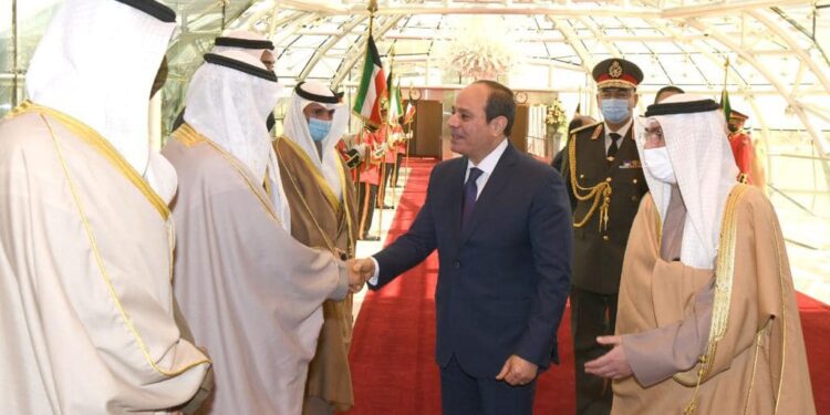 Le Président Al-Sissi arrive au Koweït 1 - Le Progrès Egyptien