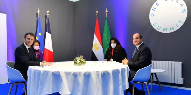 Al-Sissi rencontre son homologue français Macron 1 - Le Progrès Egyptien