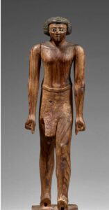 Statuette de dignitaire en bois 5 - Le Progrès Egyptien