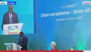 Démarrage des travaux de la 6e session du Sommet UE-UA à Bruxelles