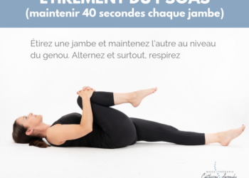 L’étirement des lombaires