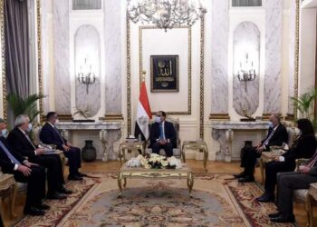 Madbouli reçoit le Gouverneur de la BC irakienne