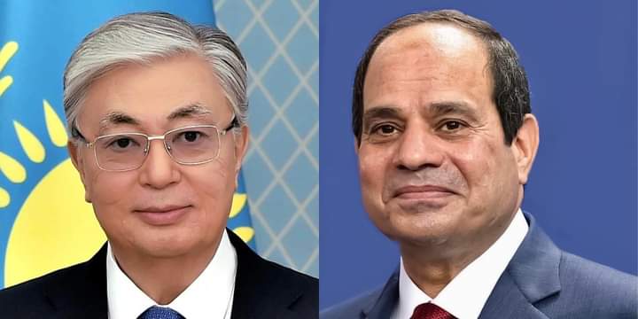 Al-Sissi reçoit un appel de son homologue kazakh 2 - Le Progrès Egyptien Al-Sissi reçoit un appel de son homologue kazakh 1 - Le Progrès Egyptien