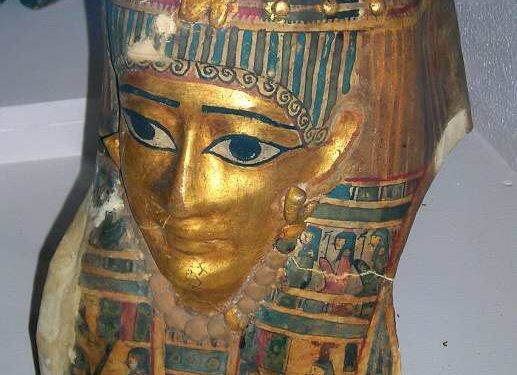 Masque funéraire ptolémaïque 1 - Le Progrès Egyptien