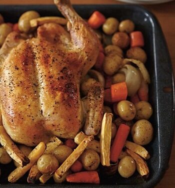 Poulet rôti aux légumes 1 - Le Progrès Egyptien