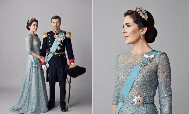 Mary de Danemark sublime en tenue de gala sur les portraits de ses 50 ans 1 - Le Progrès Egyptien